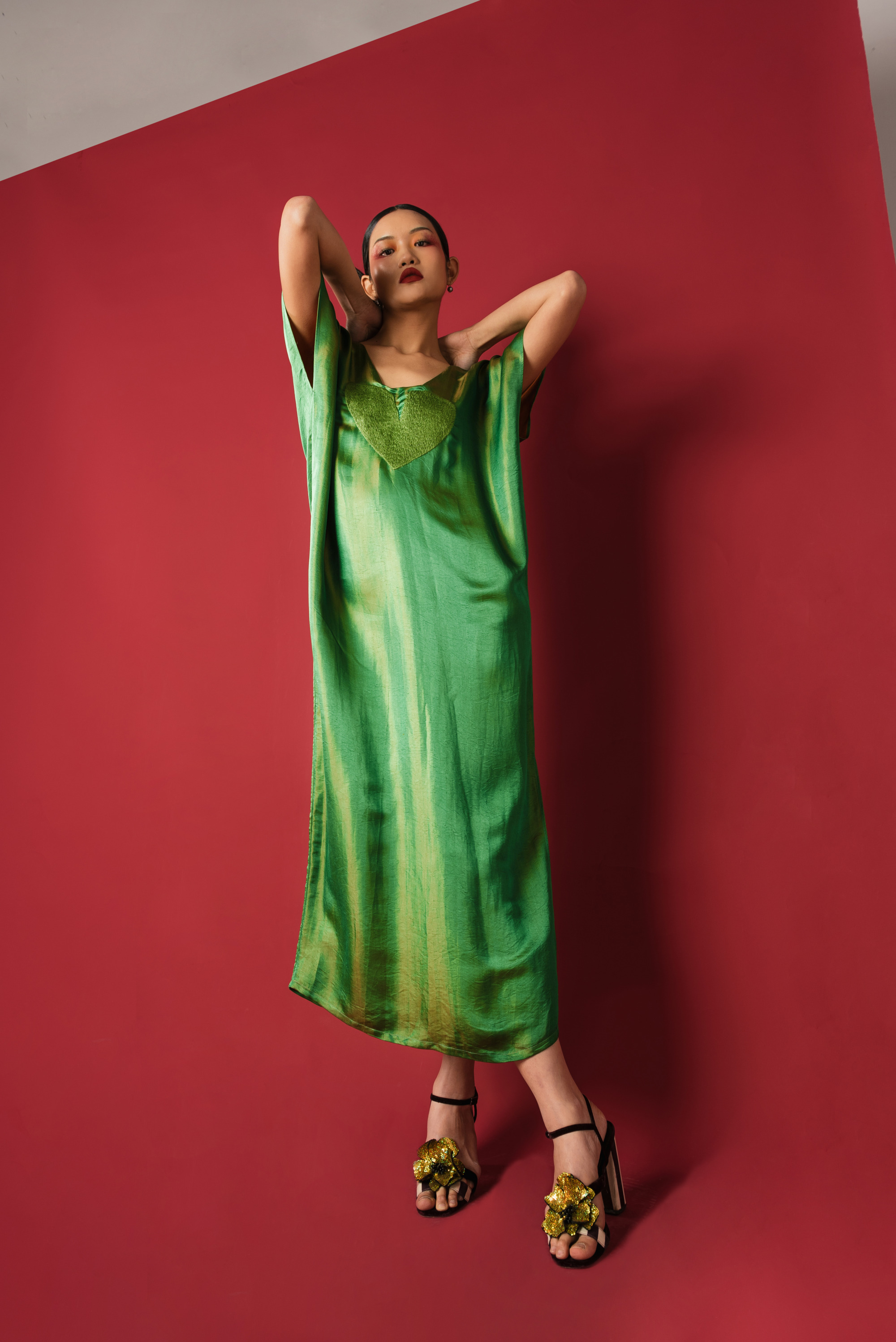 Ngũ sắc dress 01