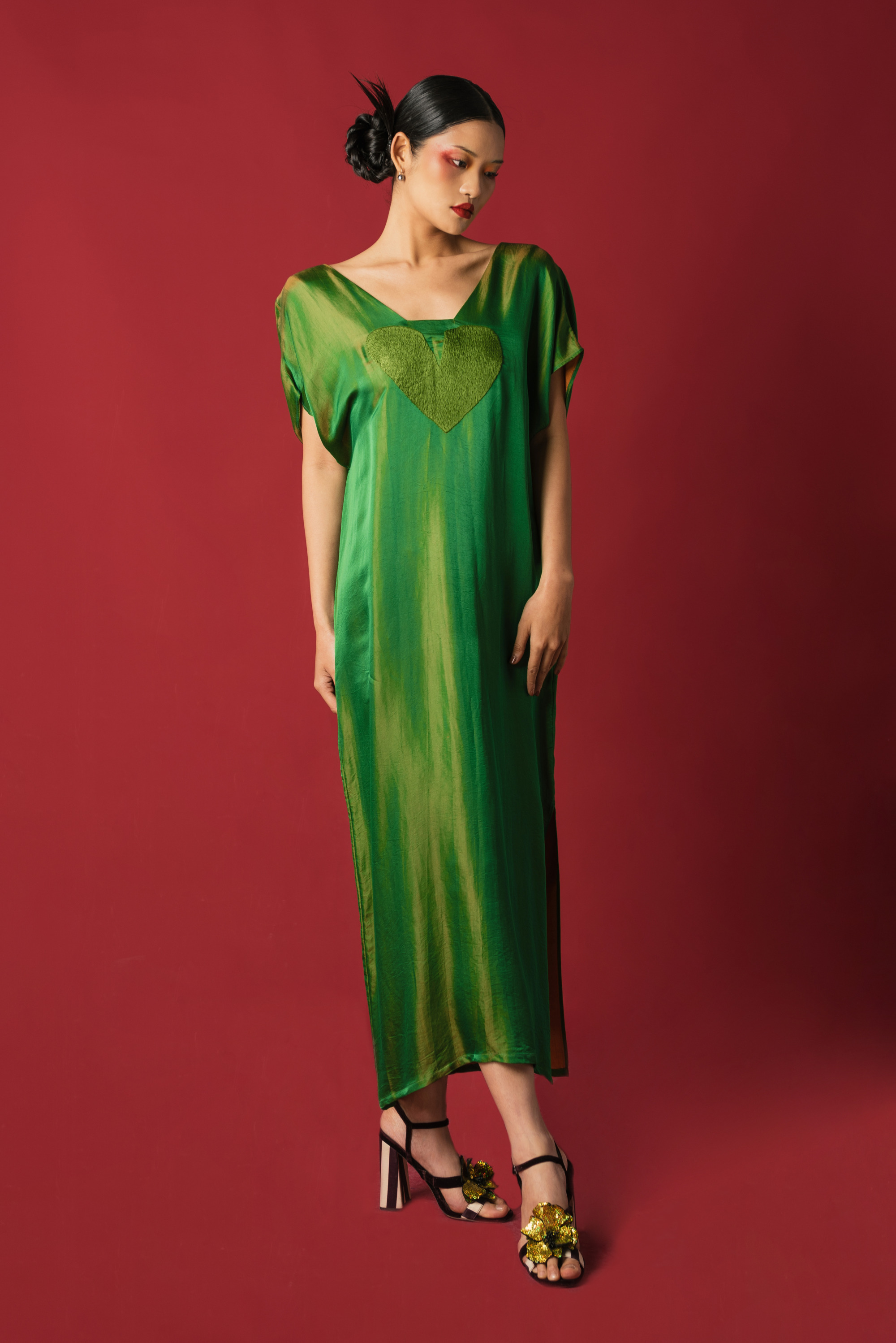 Ngũ sắc dress 01