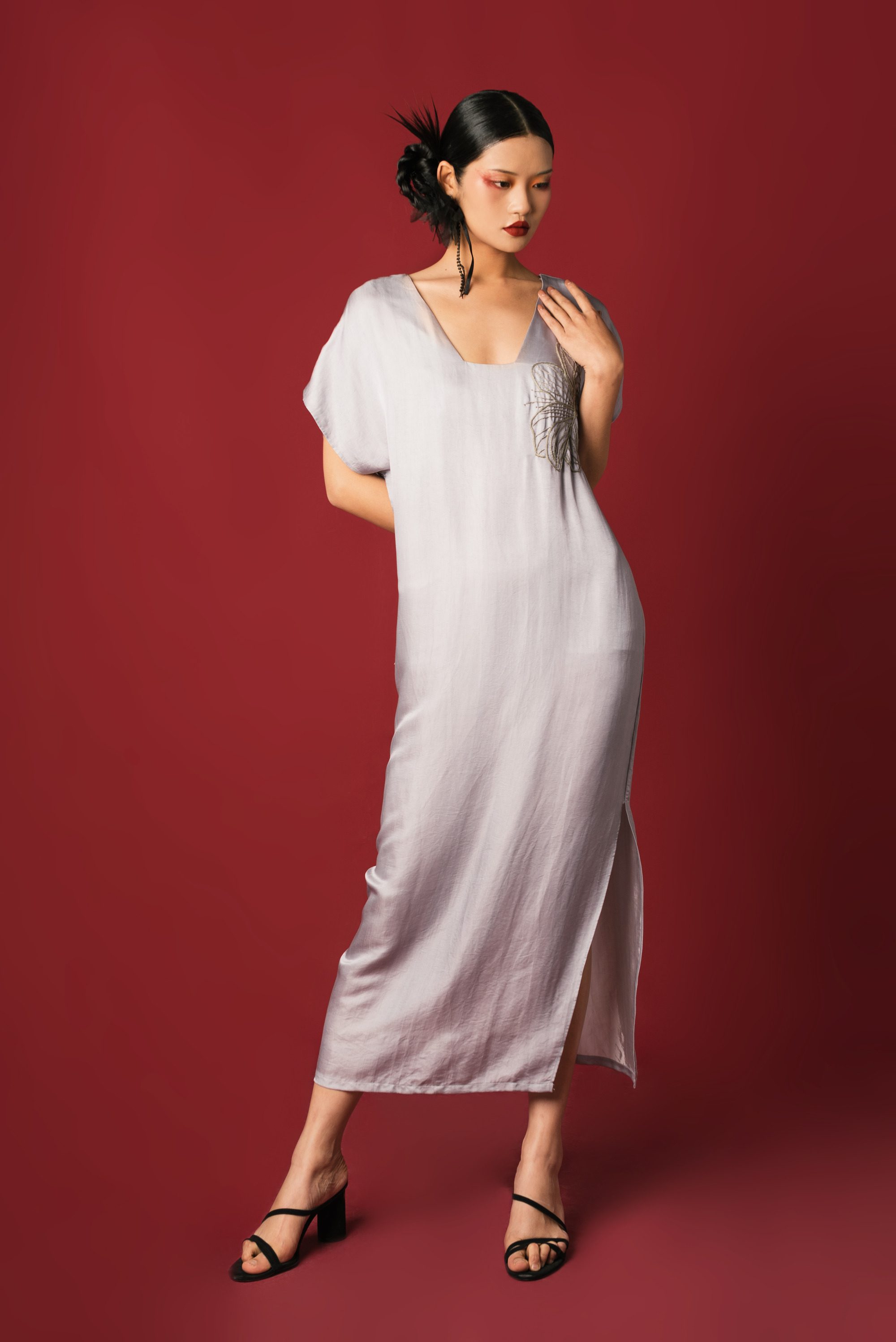 Ngũ sắc dress 02